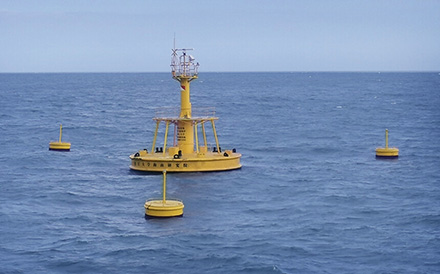 海洋监测浮标：十米三锚系浮标